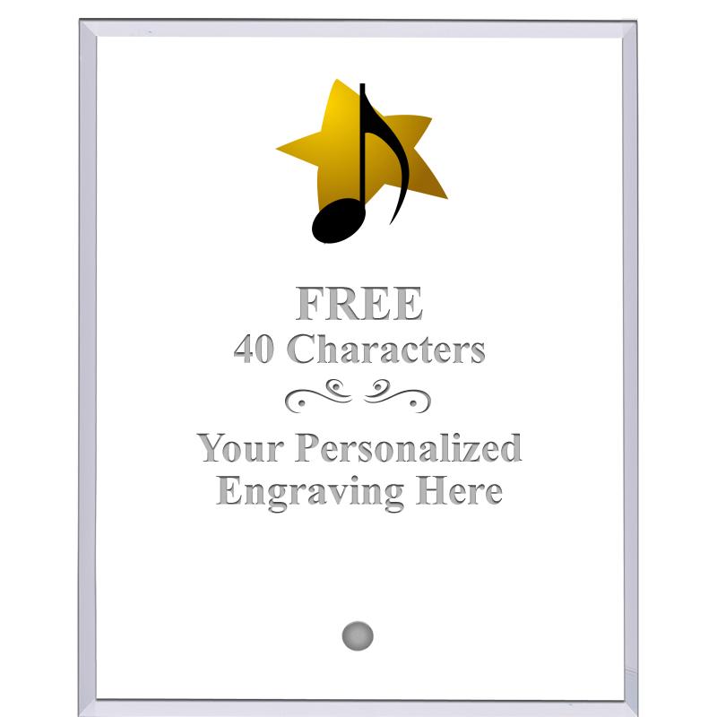 5" ECONOMY CLEAR ACRYLIC