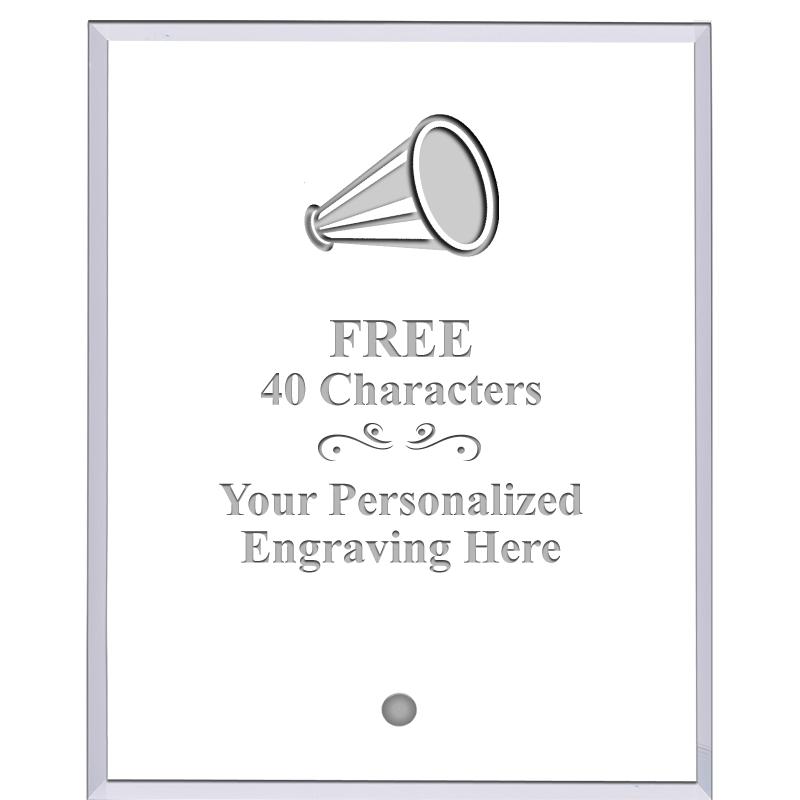 5" ECONOMY CLEAR ACRYLIC