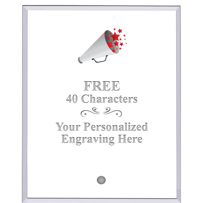 5" ECONOMY CLEAR ACRYLIC