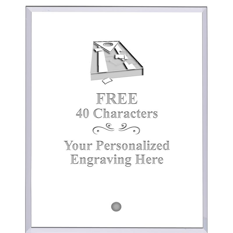 5" ECONOMY CLEAR ACRYLIC