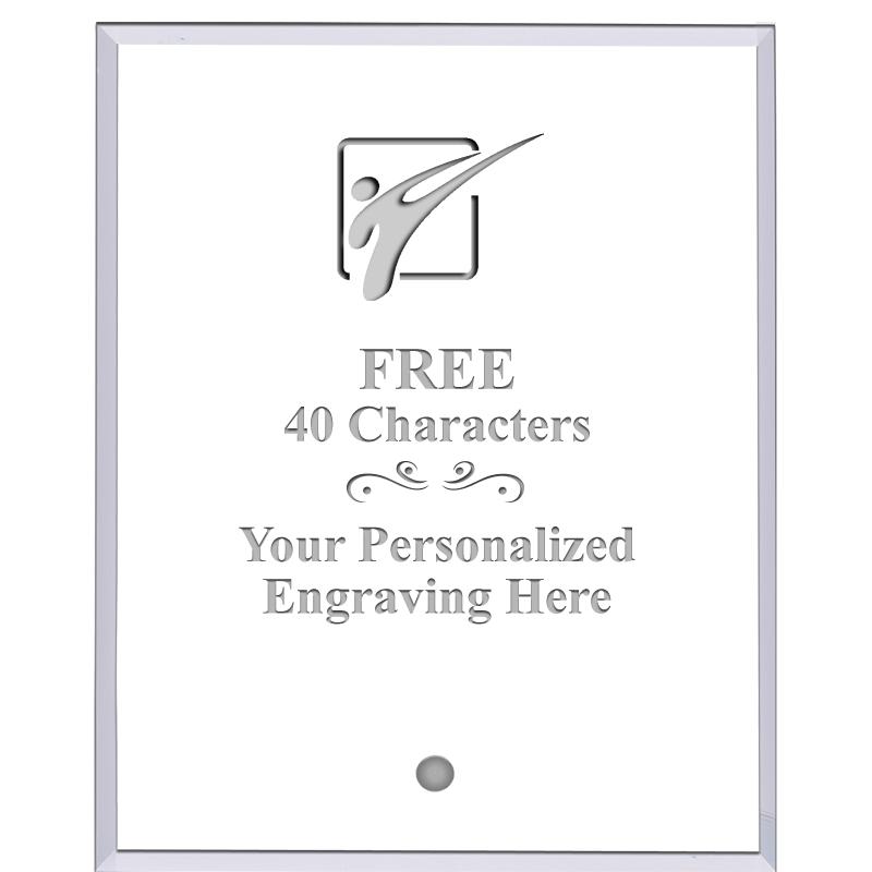 5" ECONOMY CLEAR ACRYLIC