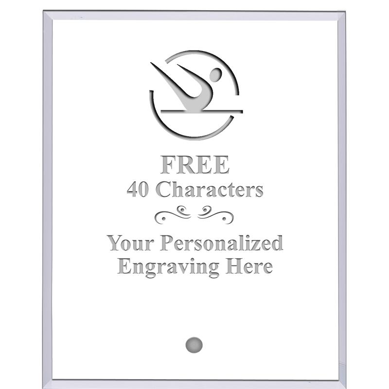 5" ECONOMY CLEAR ACRYLIC