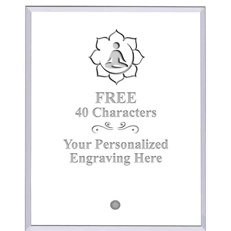 5" ECONOMY CLEAR ACRYLIC