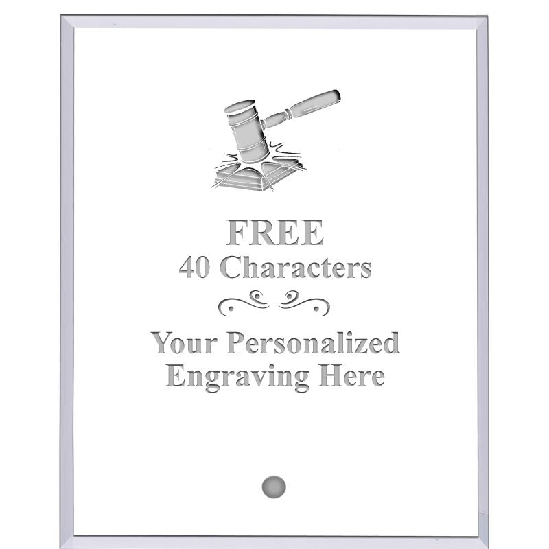 5" ECONOMY CLEAR ACRYLIC