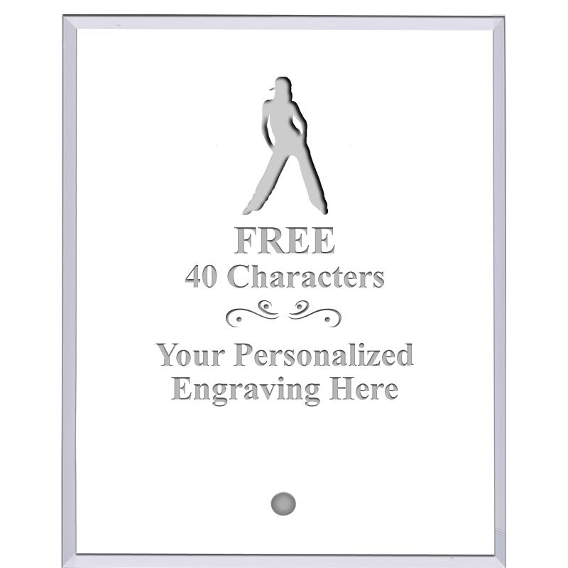 5" ECONOMY CLEAR ACRYLIC