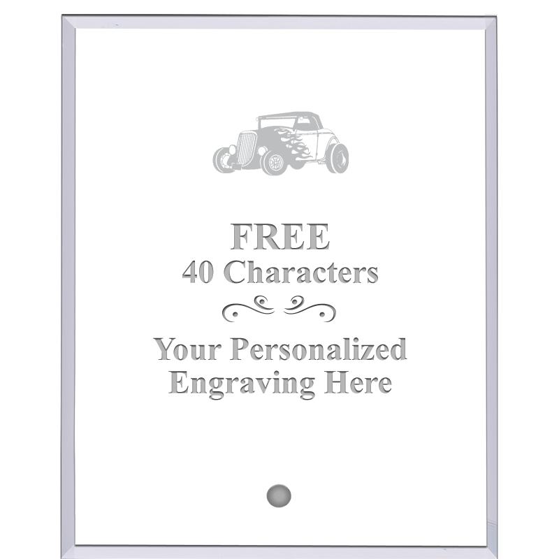 5" ECONOMY CLEAR ACRYLIC