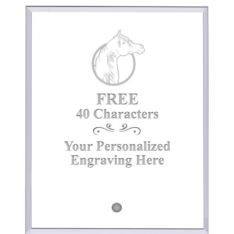 5" ECONOMY CLEAR ACRYLIC