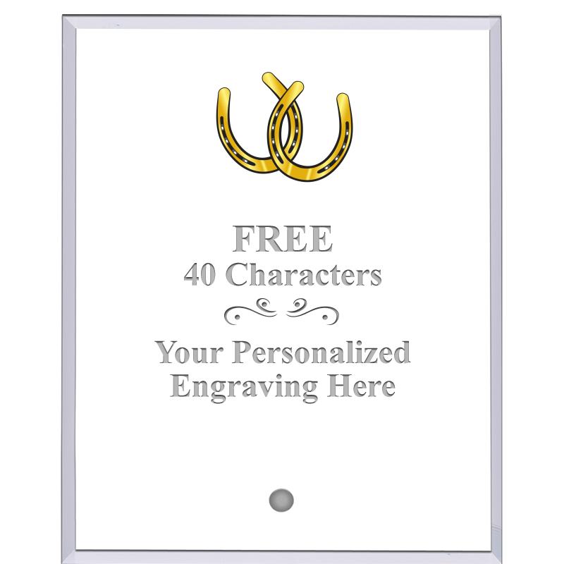 5" ECONOMY CLEAR ACRYLIC