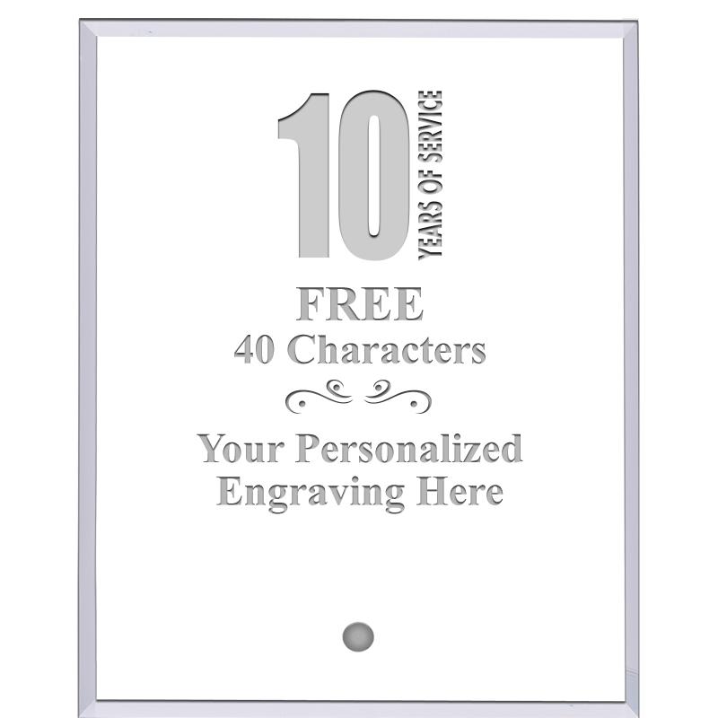 5" ECONOMY CLEAR ACRYLIC