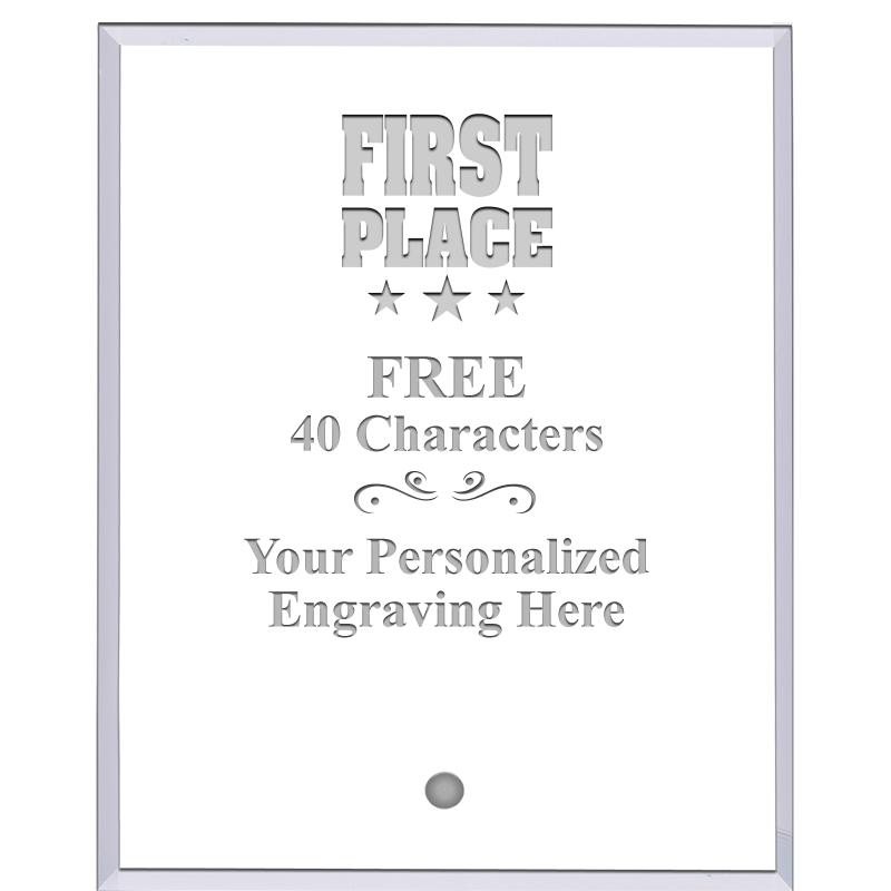 5" ECONOMY CLEAR ACRYLIC