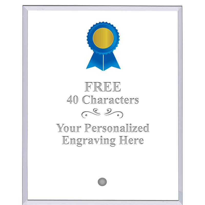 5" ECONOMY CLEAR ACRYLIC