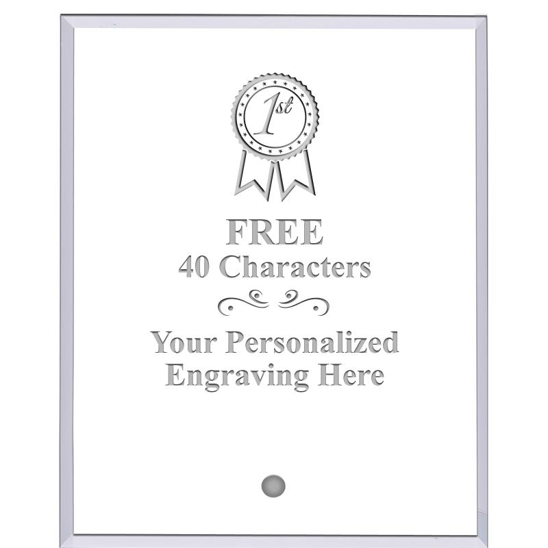 5" ECONOMY CLEAR ACRYLIC