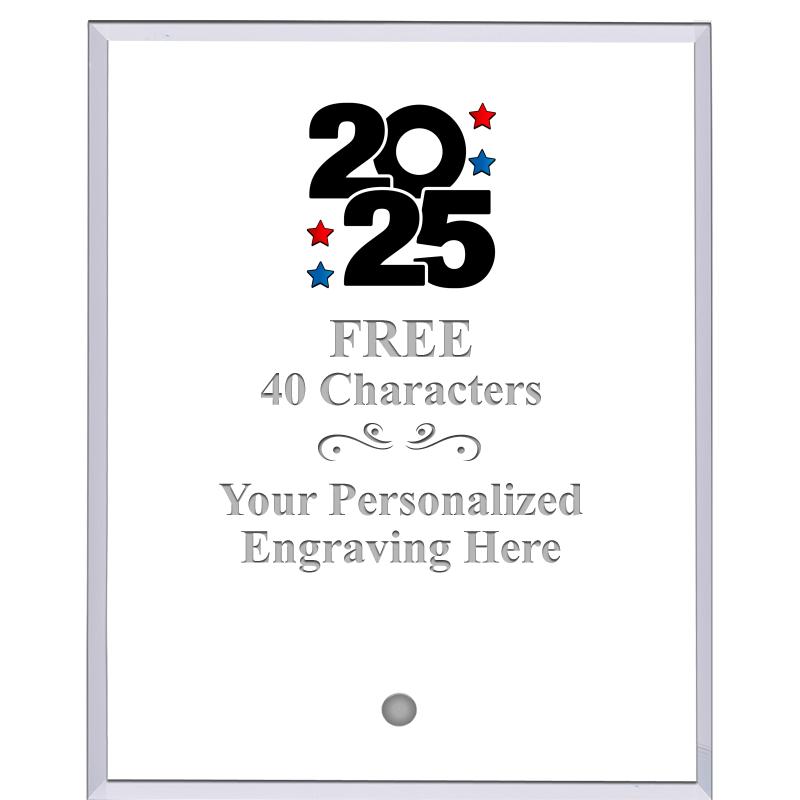 5" ECONOMY CLEAR ACRYLIC