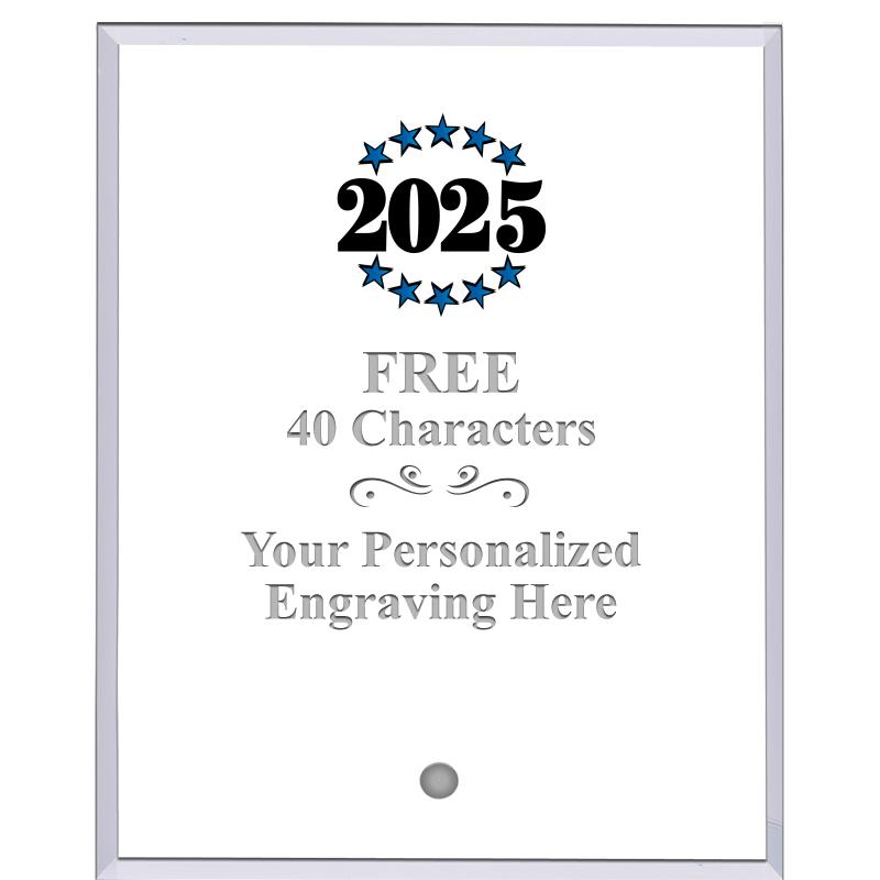 5" ECONOMY CLEAR ACRYLIC