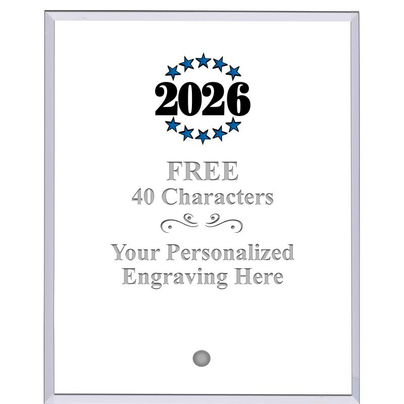 5" ECONOMY CLEAR ACRYLIC