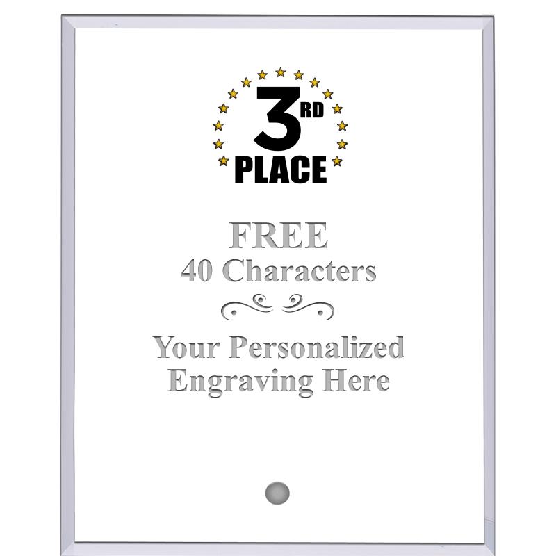 5" ECONOMY CLEAR ACRYLIC