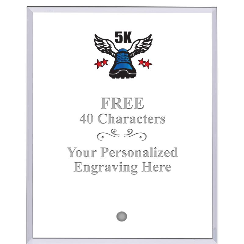 5" ECONOMY CLEAR ACRYLIC