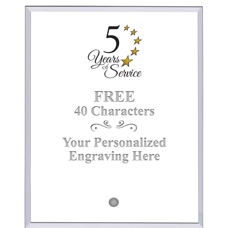 5" ECONOMY CLEAR ACRYLIC