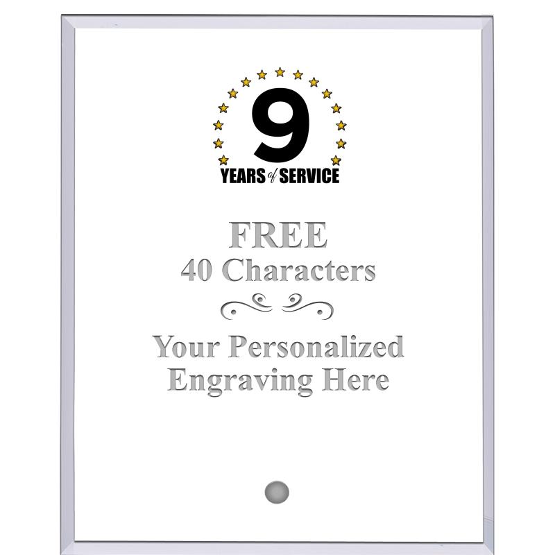 5" ECONOMY CLEAR ACRYLIC