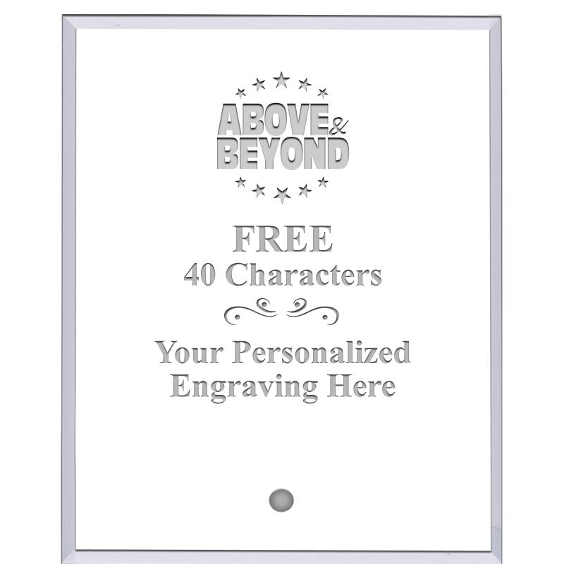 5" ECONOMY CLEAR ACRYLIC