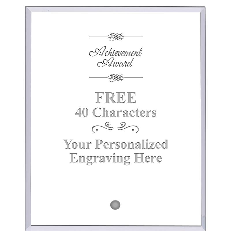 5" ECONOMY CLEAR ACRYLIC