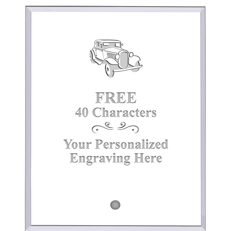 5" ECONOMY CLEAR ACRYLIC