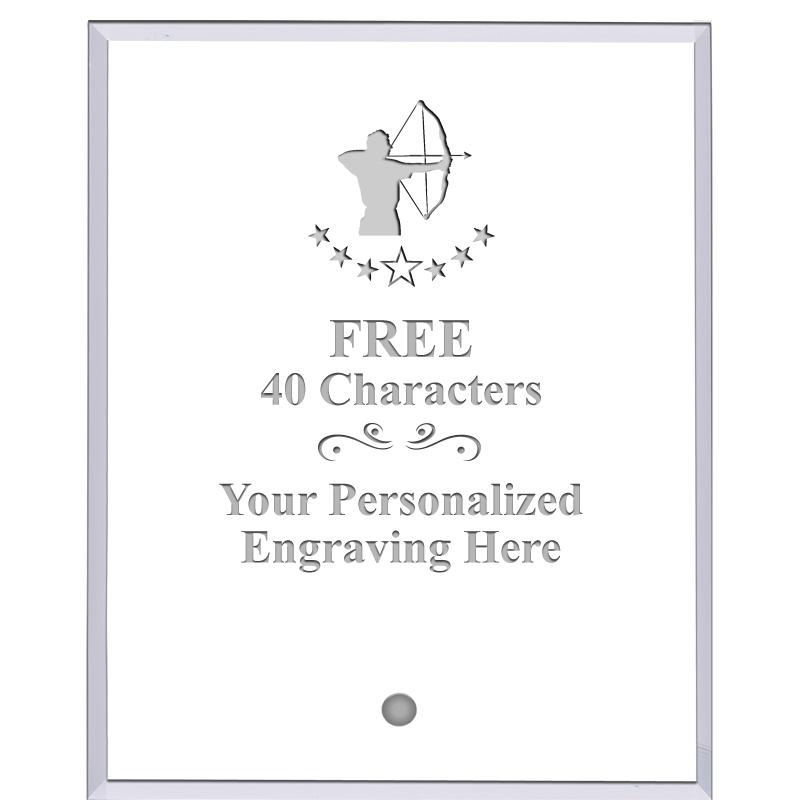 5" ECONOMY CLEAR ACRYLIC