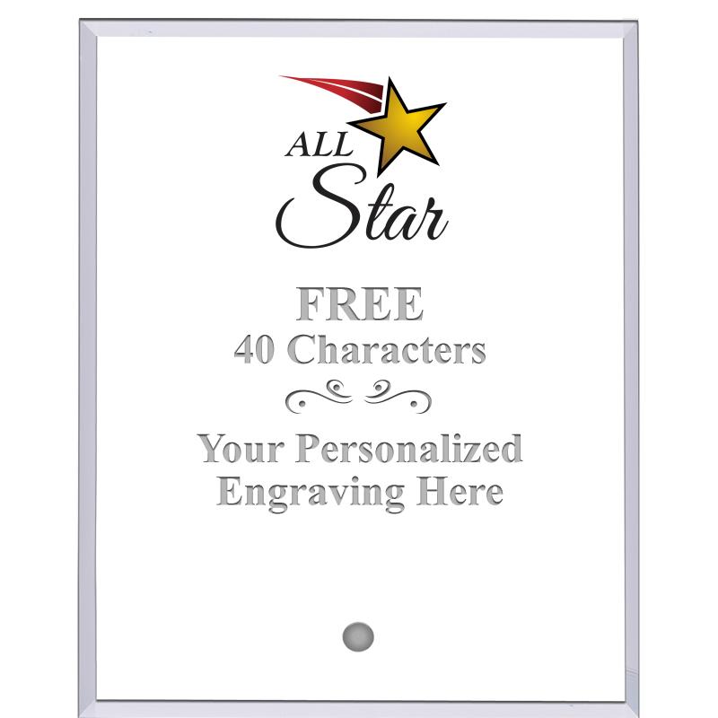 5" ECONOMY CLEAR ACRYLIC