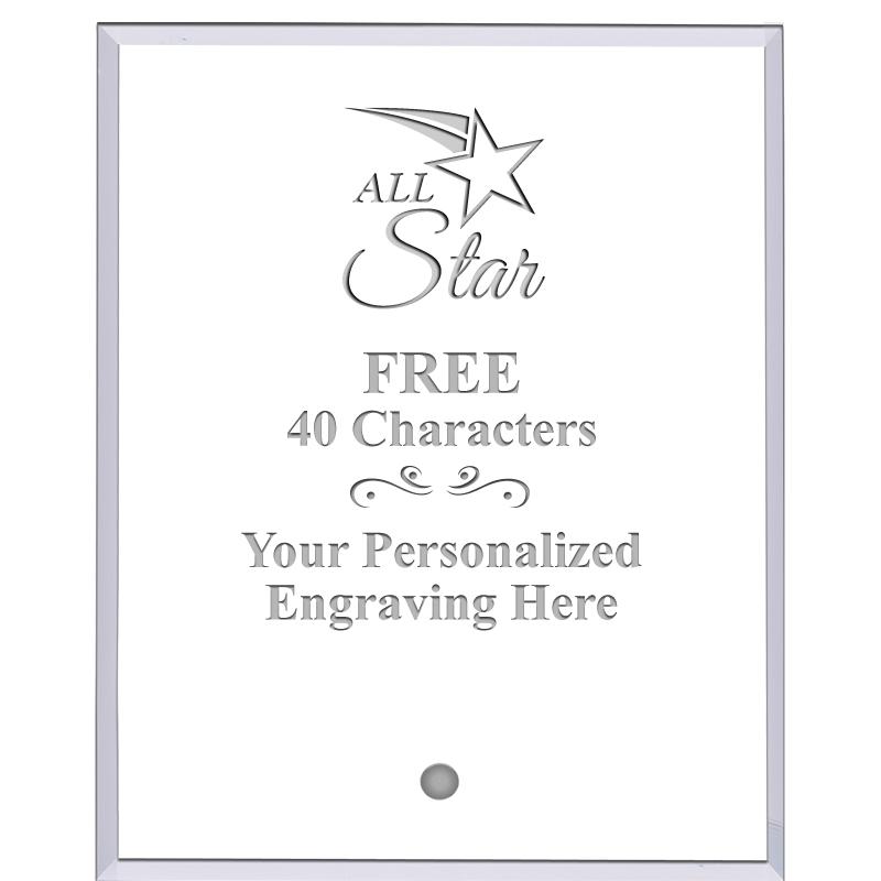 5" ECONOMY CLEAR ACRYLIC