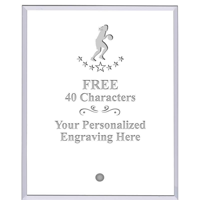 5" ECONOMY CLEAR ACRYLIC