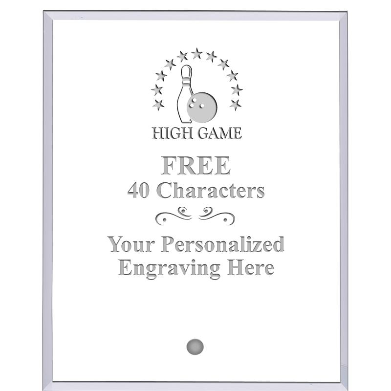 5" ECONOMY CLEAR ACRYLIC