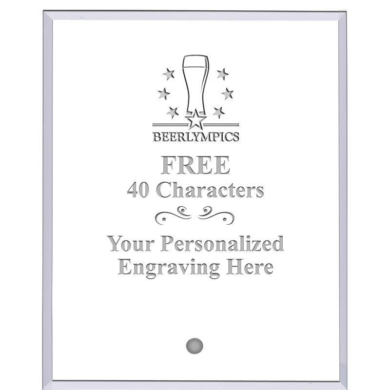 5" ECONOMY CLEAR ACRYLIC