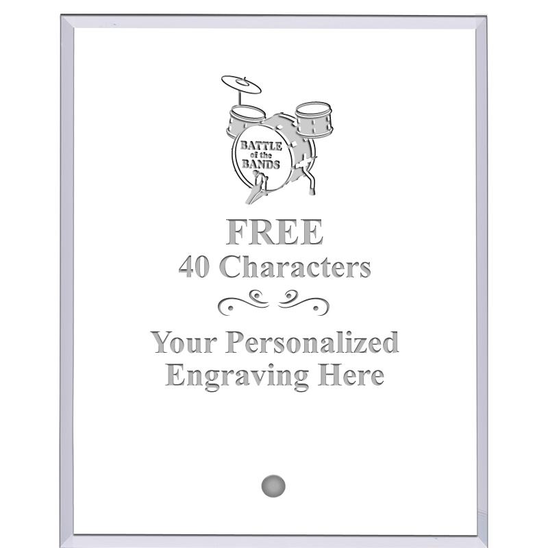 5" ECONOMY CLEAR ACRYLIC