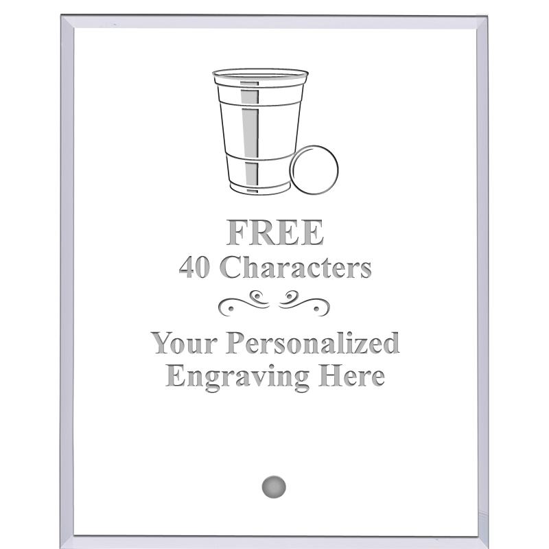 5" ECONOMY CLEAR ACRYLIC