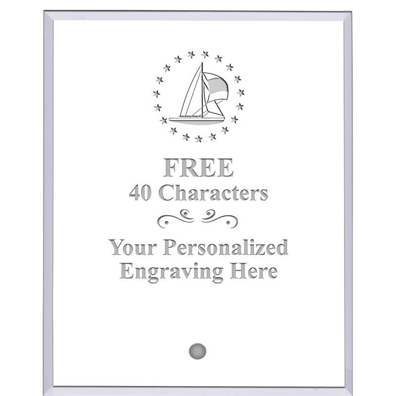 5" ECONOMY CLEAR ACRYLIC