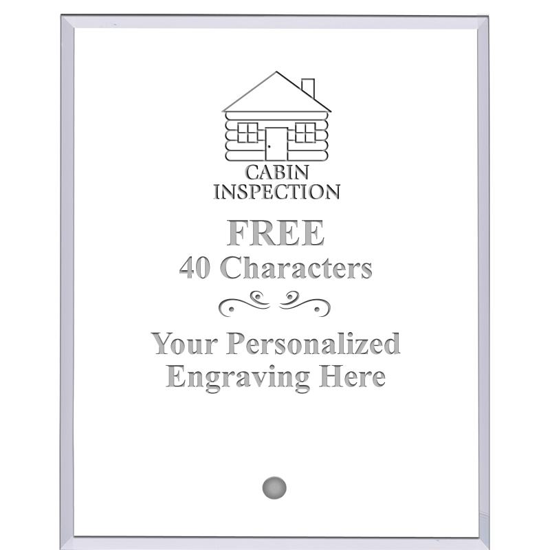 5" ECONOMY CLEAR ACRYLIC