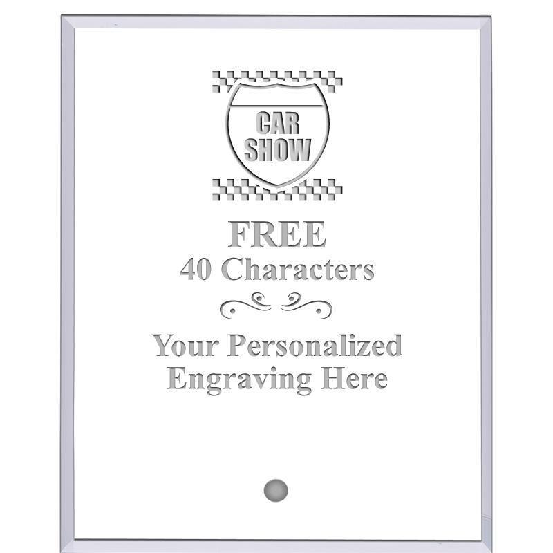 5" ECONOMY CLEAR ACRYLIC