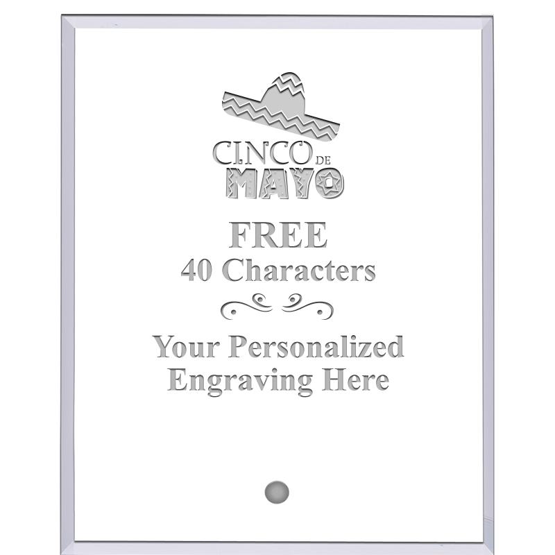 5" ECONOMY CLEAR ACRYLIC