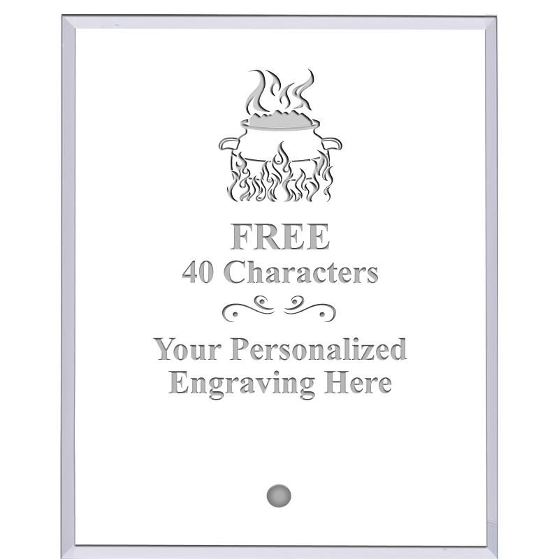 5" ECONOMY CLEAR ACRYLIC