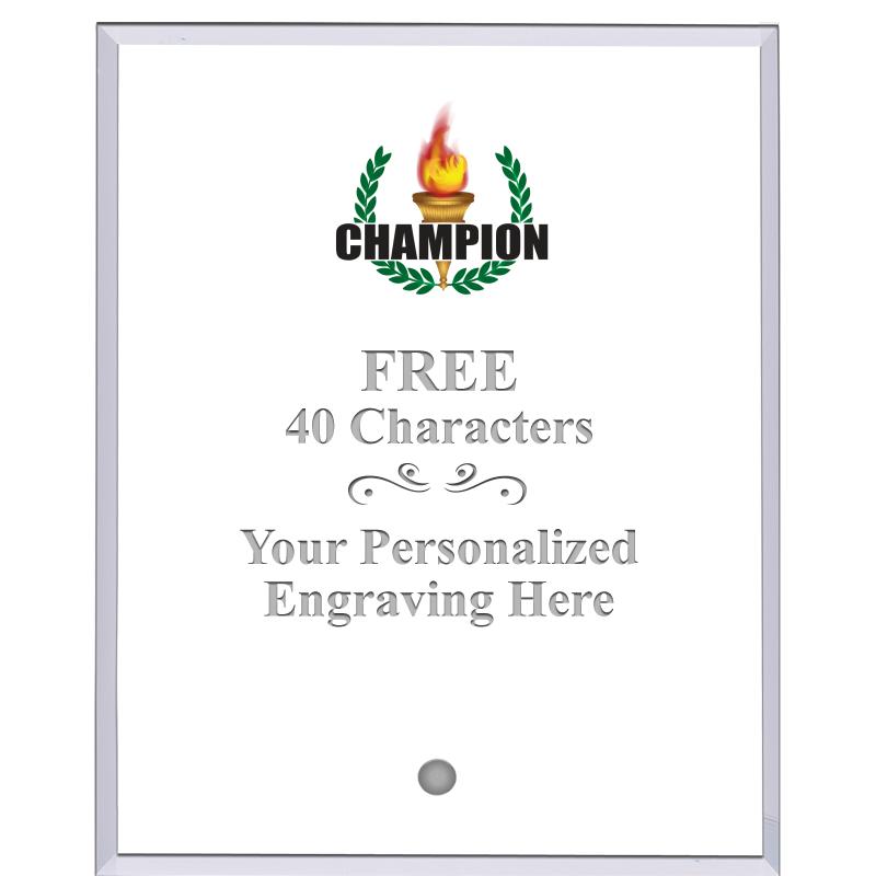 5" ECONOMY CLEAR ACRYLIC