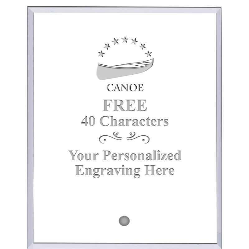 5" ECONOMY CLEAR ACRYLIC