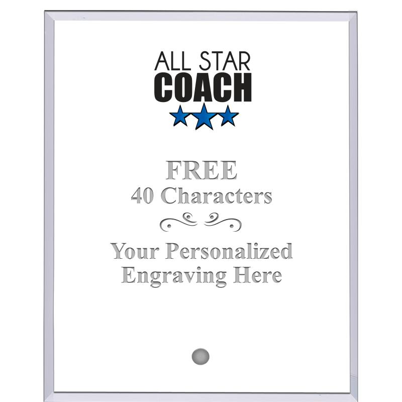 5" ECONOMY CLEAR ACRYLIC