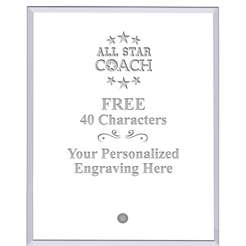 5" ECONOMY CLEAR ACRYLIC