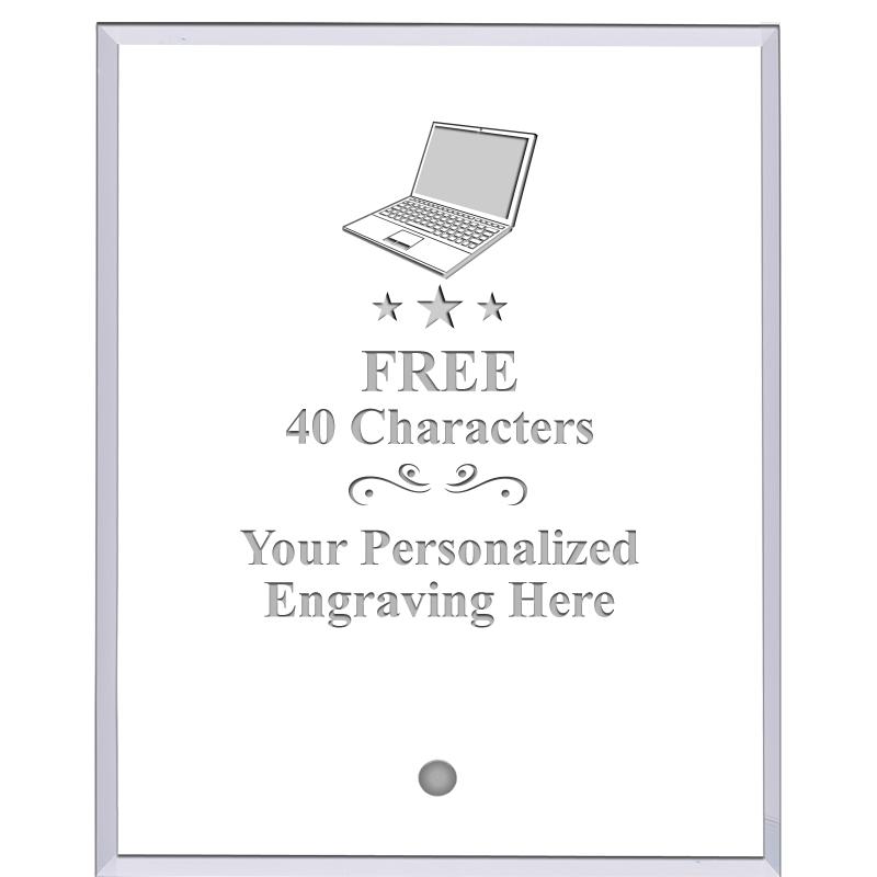 5" ECONOMY CLEAR ACRYLIC