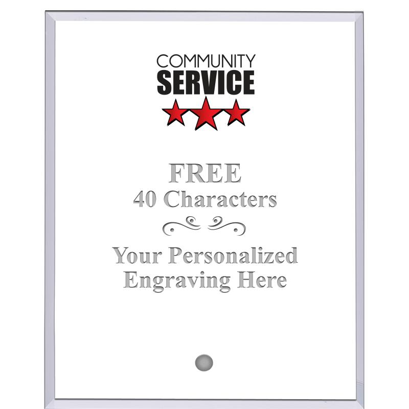 5" ECONOMY CLEAR ACRYLIC