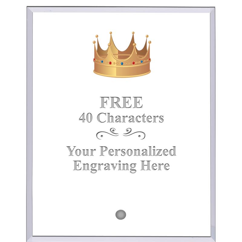 5" ECONOMY CLEAR ACRYLIC