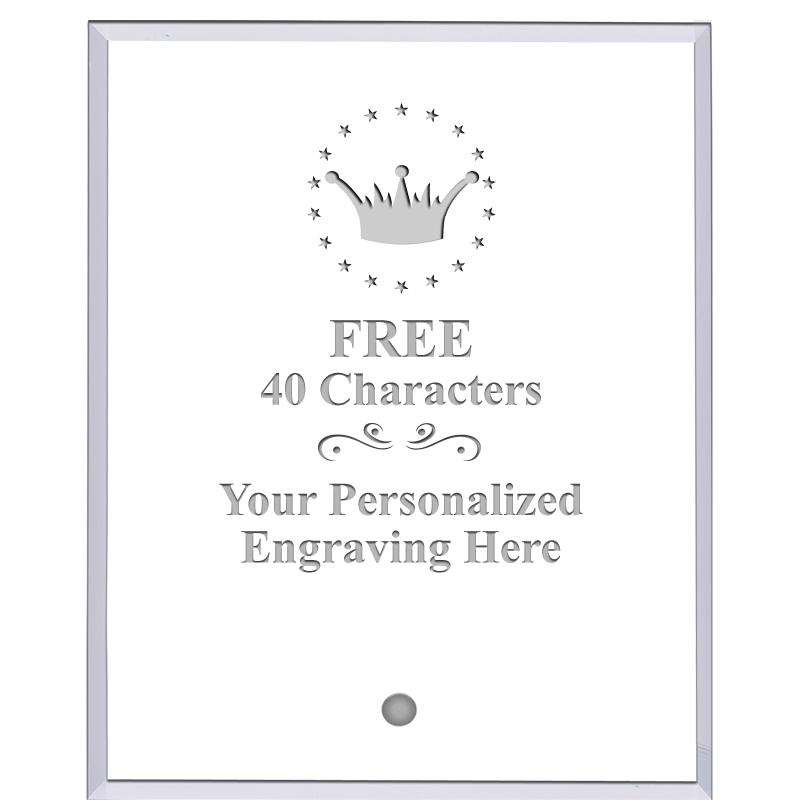 5" ECONOMY CLEAR ACRYLIC