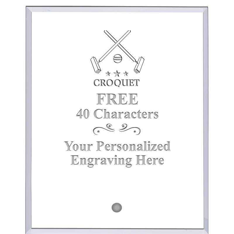 5" ECONOMY CLEAR ACRYLIC