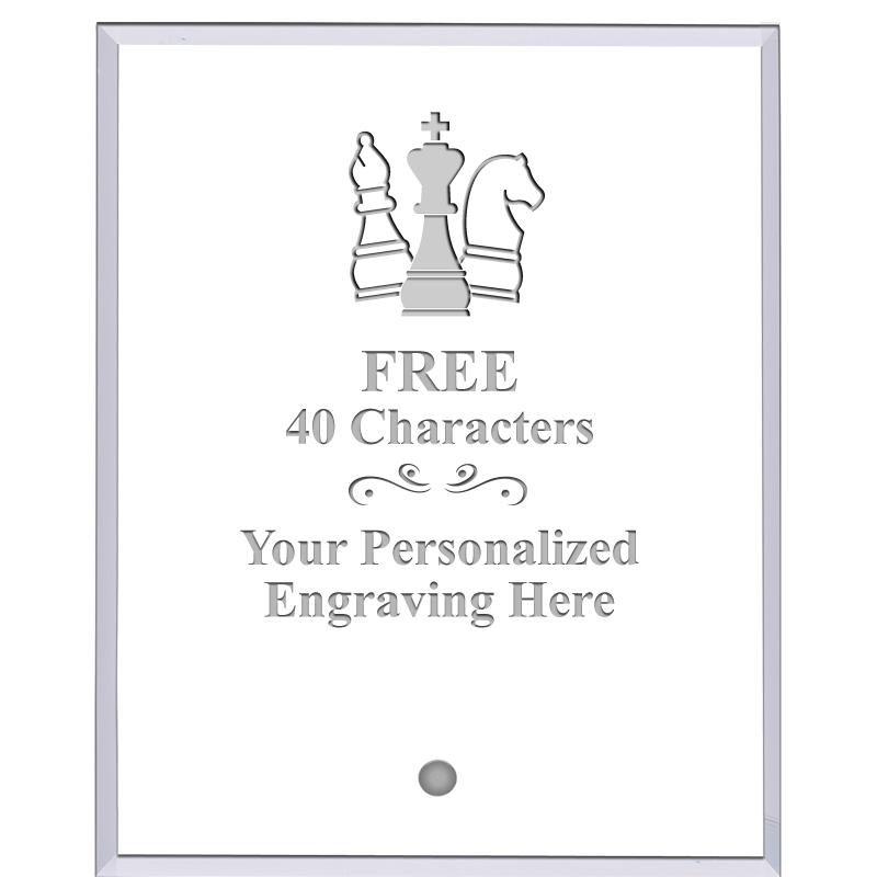 5" ECONOMY CLEAR ACRYLIC