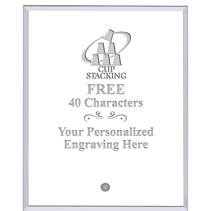 5" ECONOMY CLEAR ACRYLIC